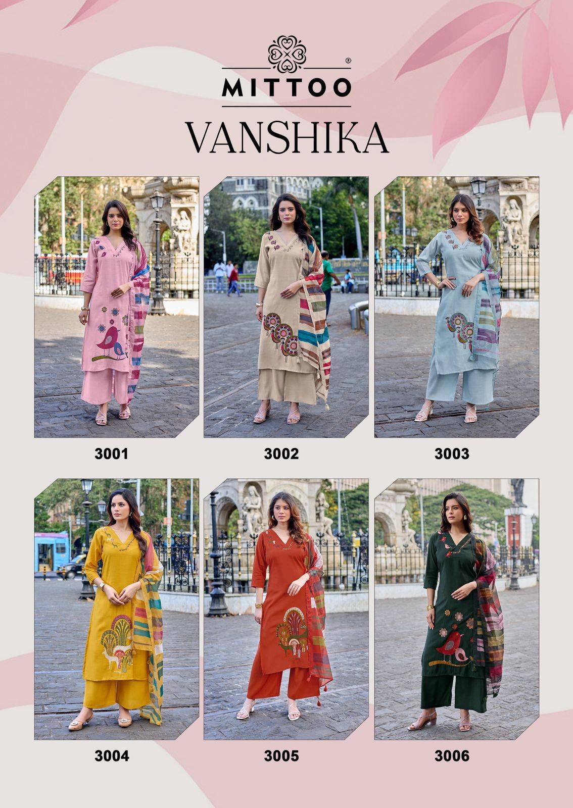 Vanshika By Mittoo 3001 To 3006 Series Designer Ethnic Wear Collection cotton Kurtis At Wholesale Price